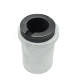 1Kg High Purity Graphite Crucible Quartz Coat Melting Platinum Jewelry Tools