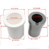 Graphite Crucible 1Kg Quartz Coat Melting Platinum Jewelry
