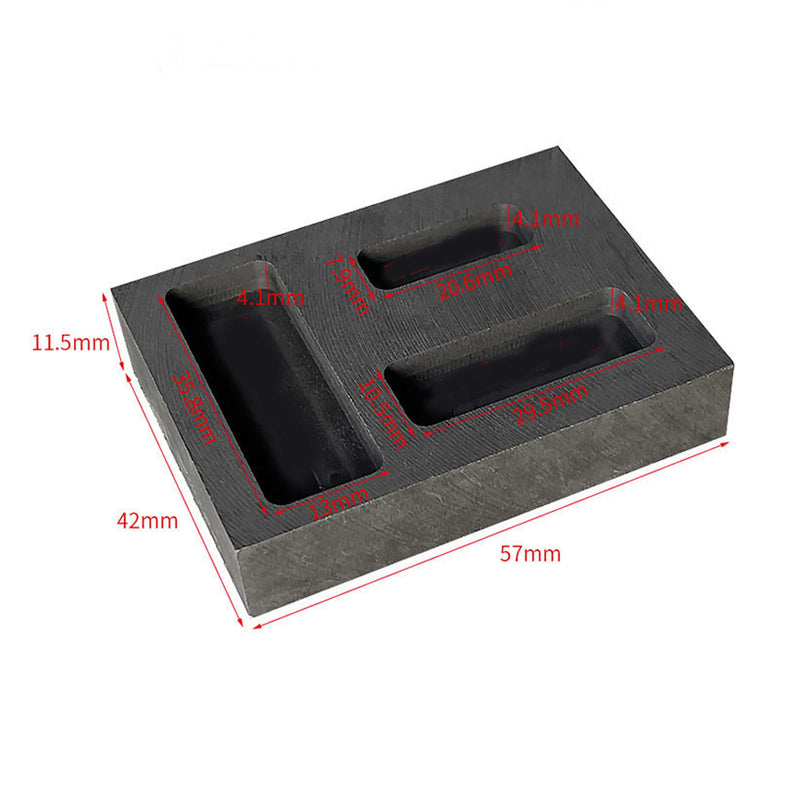 High Purity Graphite Ingot Bar Square Mold for Casting