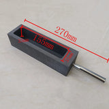 High Purity Graphite Melting Crucible - Casting Crucible for 3kg Strip