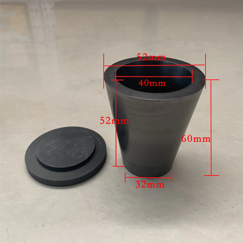 High-Purity Graphite Crucible for High-Temp Silver Smelting