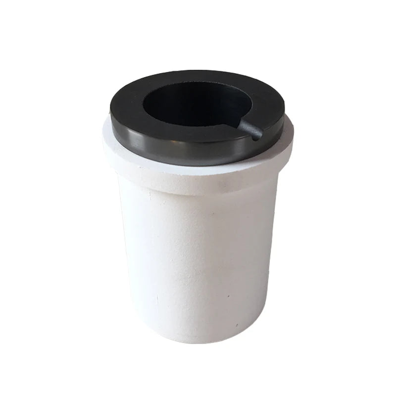 1kg Graphite Crucible with Ceramic Shell for Melting Silver and Jewelry