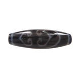 Natural Agate Hearts Tibetan Dzi Beads