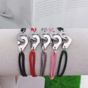 316 Stainless Steel Rope Handcuff Bracelet Menottes Bijoux Corde Brac