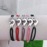 316 Stainless Steel Rope Handcuff Bracelet Menottes Bijoux Corde Brac