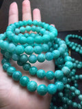 High Quality Amazonite Beaded Bracelets Women Jewelry Gem Stones Bracelet