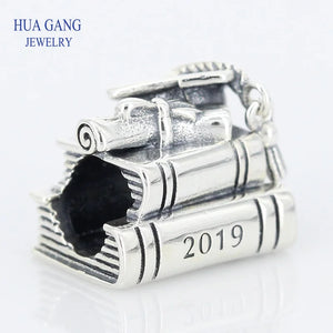 1 Pandor 925 Sterling Silver Charm Happy Graduation Beaded Accessories
