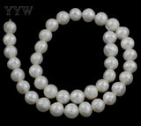 10-11mm Natural Freshwater Pearl Beads Round Loose Beads DIY Jewelry Making