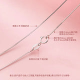 925 Sterling Silver Necklace Chain for Women