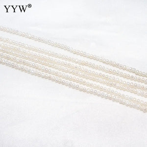 100% Cultured Potato Freshwater Pearl Beads 2.5-3mm for DIY Jewelry