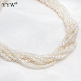 100% Cultured Potato Freshwater Pearl Beads 2.5-3mm for DIY Jewelry