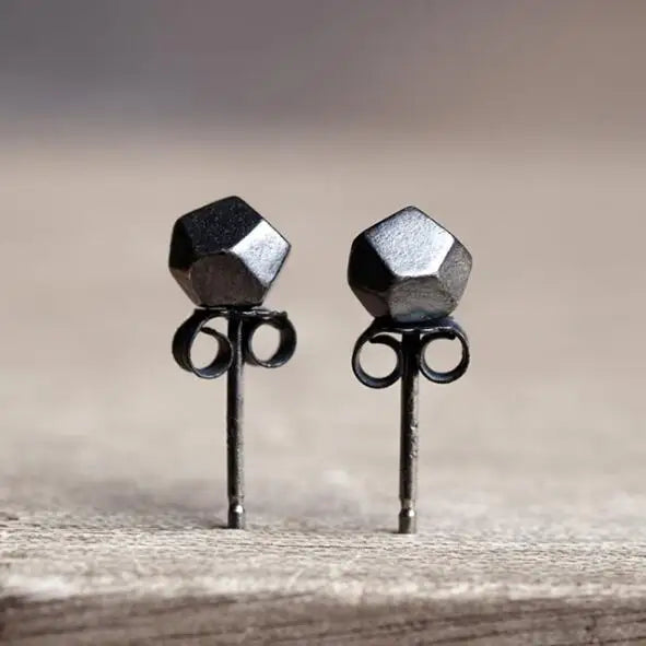 925 Sterling Silver Small Stud Earrings - Allergy-Free Jewelry