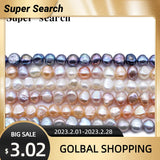 Natural Freshwater Pearl Loose Beads Strand for Jewelry
