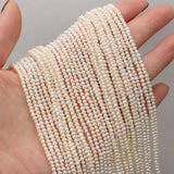 100% Natural Freshwater Pearl Beads Purple 2-2.5mm