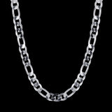 10MM 20'' 24'' Men Necklace 925 Silver Chain Necklaces For Male Jewelry