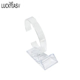 10pcs Acrylic Clear Watch Bracelet Display Stand Rack