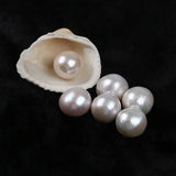 14-15mm Natural Freshwater Round Shape Loose Pearls Beads