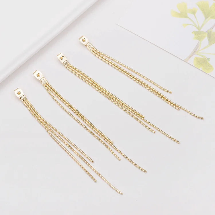 14K Plated Ear wire Earring Back Diy Jewelry Findings Accessories
