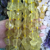 Natural Strawberry Quartz Stone Beads 16-25mm Irregular Shape Loose Beads