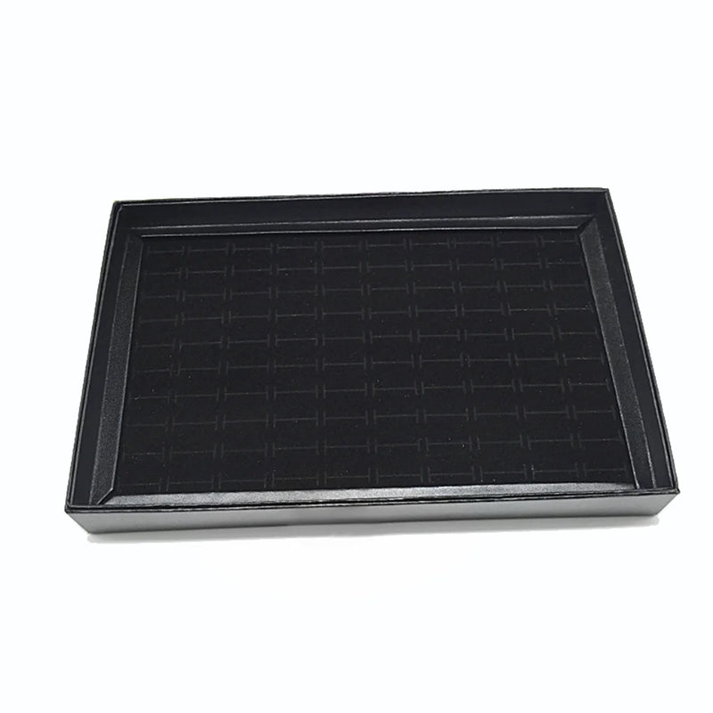 Universal Jewelry 100 Slots Rings Display Stand Storage Box