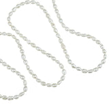 Natural Freshwater Pearl Beads Rice Pearl Loose Beads DIY Necklace Bracelet