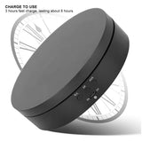 2-4KG Load 3 Gears Rotating Turntable Display Stand