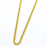 24K Plated Chain Necklace for Men and Women