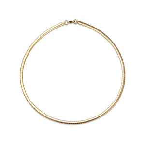 3 Colors Stainless Steel Snake Bamboo Chain Chokers Necklaces