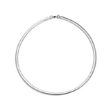 3 Colors Stainless Steel Snake Bamboo Chain Chokers Necklaces