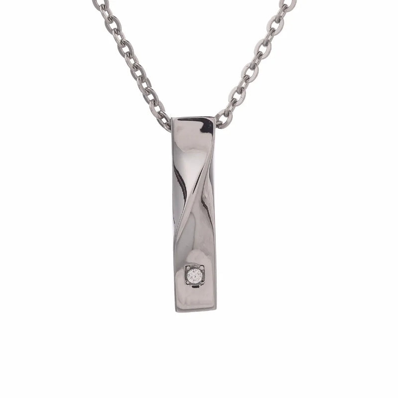 316L Stainless Steel Cremation Jewelry Keepsake Memorial Urn Pendant Necklace