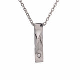316L Stainless Steel Cremation Jewelry Keepsake Memorial Urn Pendant Necklace
