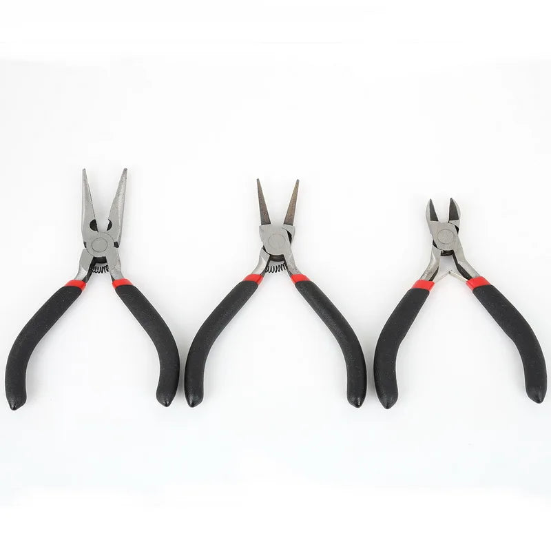 3pcs/lot Flush Side Shear Cutter Clipper Cutting Beading Pliers For Jewelry Wire
