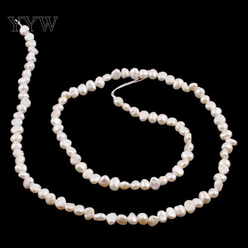 Natural Freshwater Pearl Beads 4-5mm Baroque Loose DIY Jewelry Making