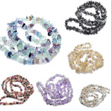 Natural Tourmaline Stone Chips Loose Beads Strand