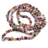 Natural Tourmaline Stone Chips Loose Beads Strand