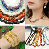 Natural Tourmaline Stone Chips Loose Beads Strand