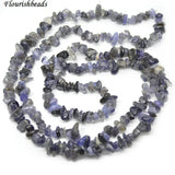 Natural Tanzanite Irregular Shape Stone Chips Loose Beads 1 Strand