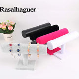 5 Colors Velvet Bracelets Chain Watch Rack Jewelry Display Stand