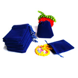 50Pcs 7x9cm Velvet Drawstring Pouch Bag/Jewelry Bag
