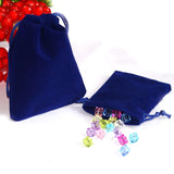 50Pcs 7x9cm Velvet Drawstring Pouch Bag/Jewelry Bag