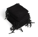 50Pcs/lot 5x7cm Velvet Drawstring Pouch Jewelry Christmas Wedding Bag