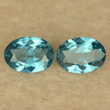 Dark London Nano Sital Beads Oval Cut Synthetic Gems