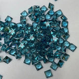 Dark London Nano Sital Beads Oval Cut Synthetic Gems