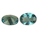 Dark London Nano Sital Beads Oval Cut Synthetic Gems