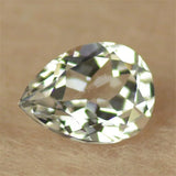 5A Pear Shape Machine Cut 12# Synthetic Corundum Stone Beads for Jewelry