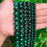 6/8/10mm AA Malachite Bead Round Loose Beads for Jewelry Making DIY