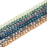 6*8mm Crystal Bell Beads Glass Loose Spacer Beads for Jewelry Making