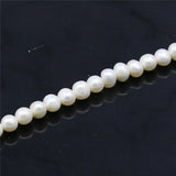Natural Round Pearl Loose Beads 7-8mm Women's DIY Jewelry