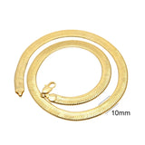 75cm Silver Plated Snake Chain Necklace Stainless Steel Choker