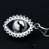 925 Silver Freshwater Pearl Pendant For Women with Zircon